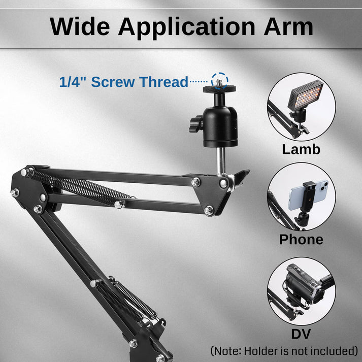 SainSmart Magnetic Helping Hands Soldering Station – With Fume Extractor, 4 Flexible Arms, Heat Gun Holder & Heavy-Duty Base