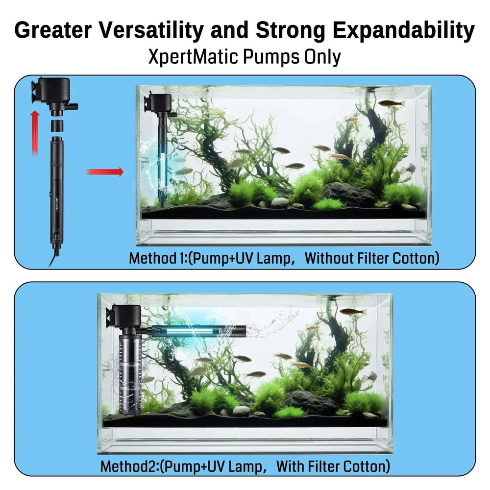 UV-Lichtsterilisator Aquarium Onderdompelbaar UVC Fish Tank Clean-Lamp met Timer (ZY UC611 (11W UV-Lichtsterilisator Aquarium Onderdompelbaar UVC Fish Tank Clean-Lamp met Timer (ZY UC611 (11W