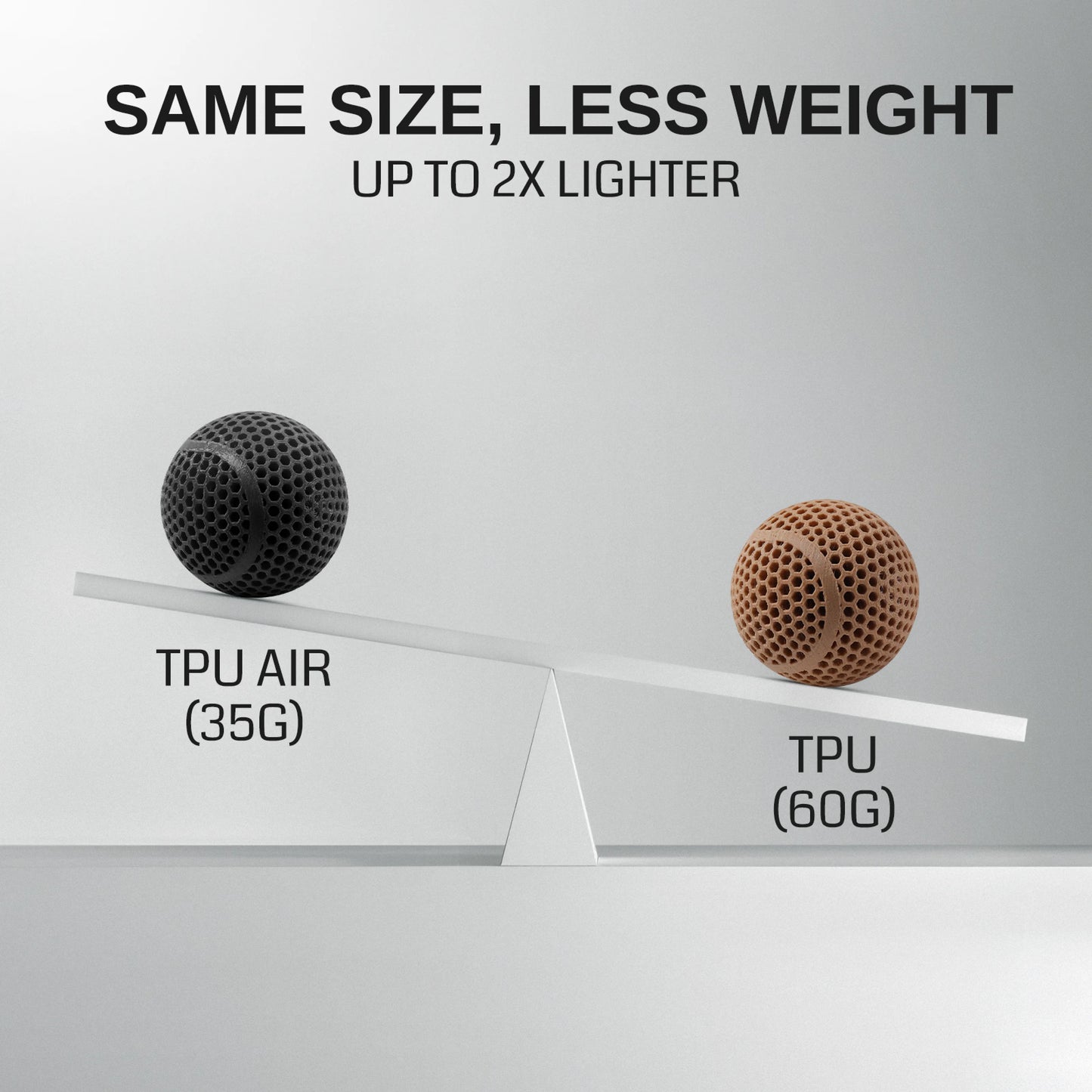 Lightweight TPU Filament 1.75mm, Foaming LW-TPU 77A–93A, High Resilience & Matte Finish