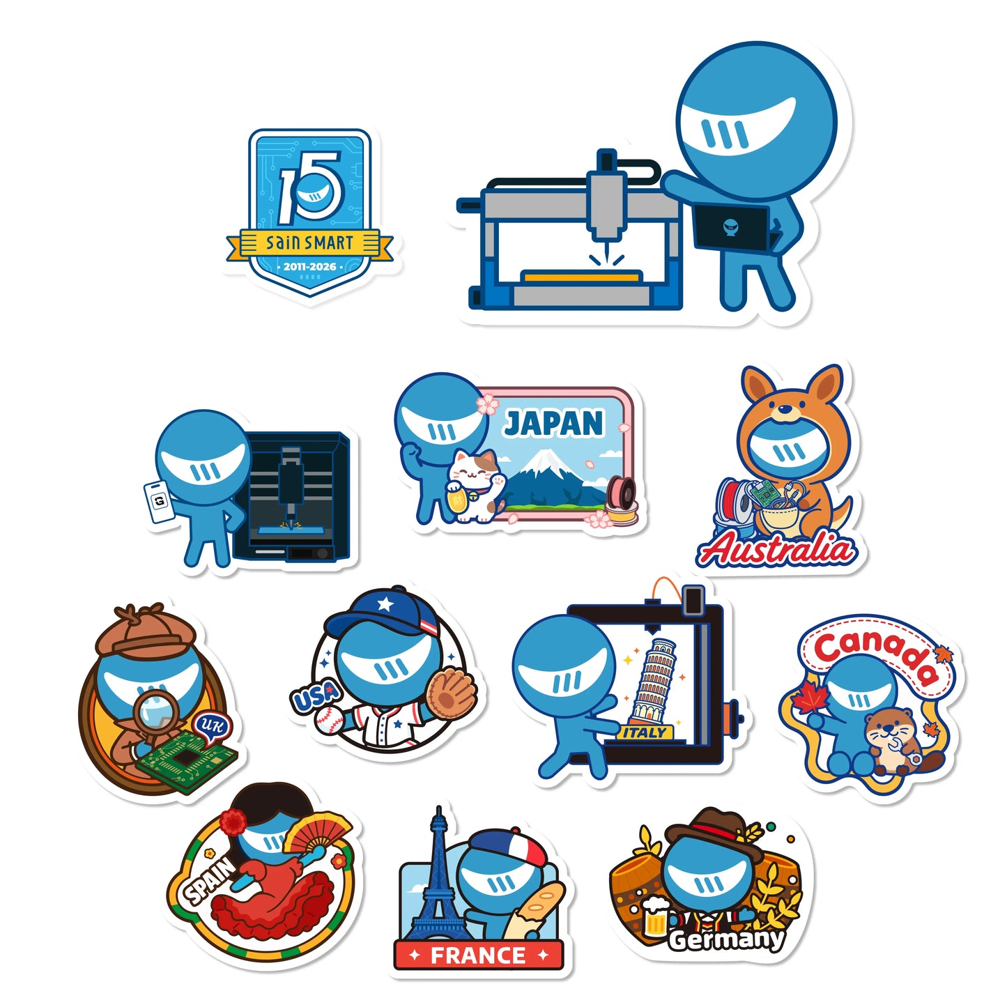 SainSmart 15th Anniversary Exclusive Gifts.