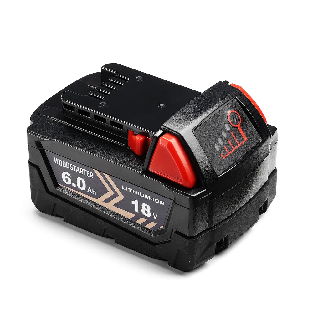 18V 6.0Ah M18 Replacement Battery for Milwaukee, Compatible with M18 C –