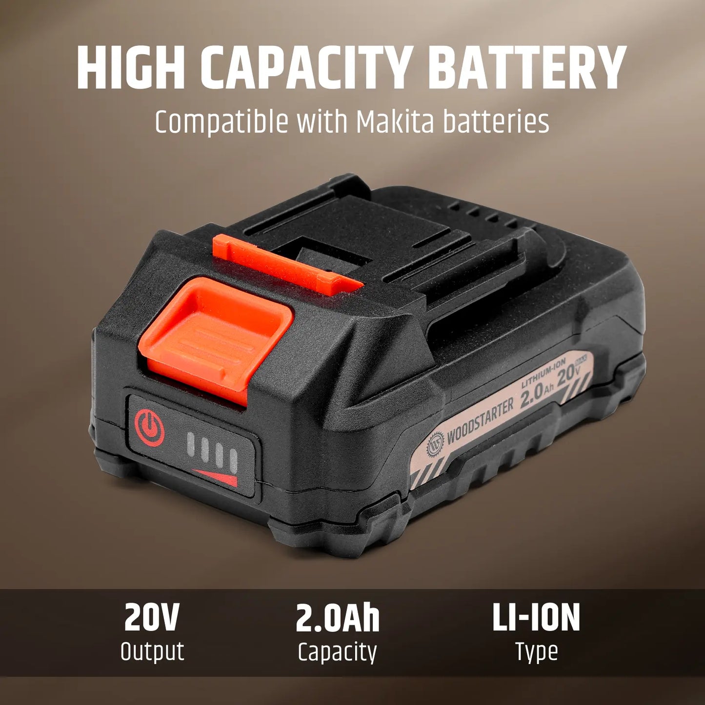 5 inch Cordless Random Orbital Sander, Brushless 6-Speed 6000–12000 RPM, Compatible with Makita Batteries,Electric Palm Orbital Sander for Sanding, Includes Dust Bag & 12PCS Sandpapers