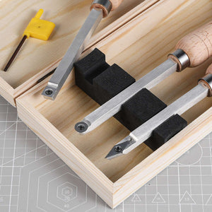 3pcs Carbide Wood Lathe Turning Tool Set