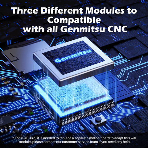 Genmitsu APP Wireless Offline Controller Wi-Fi Module Kit for CNC Router