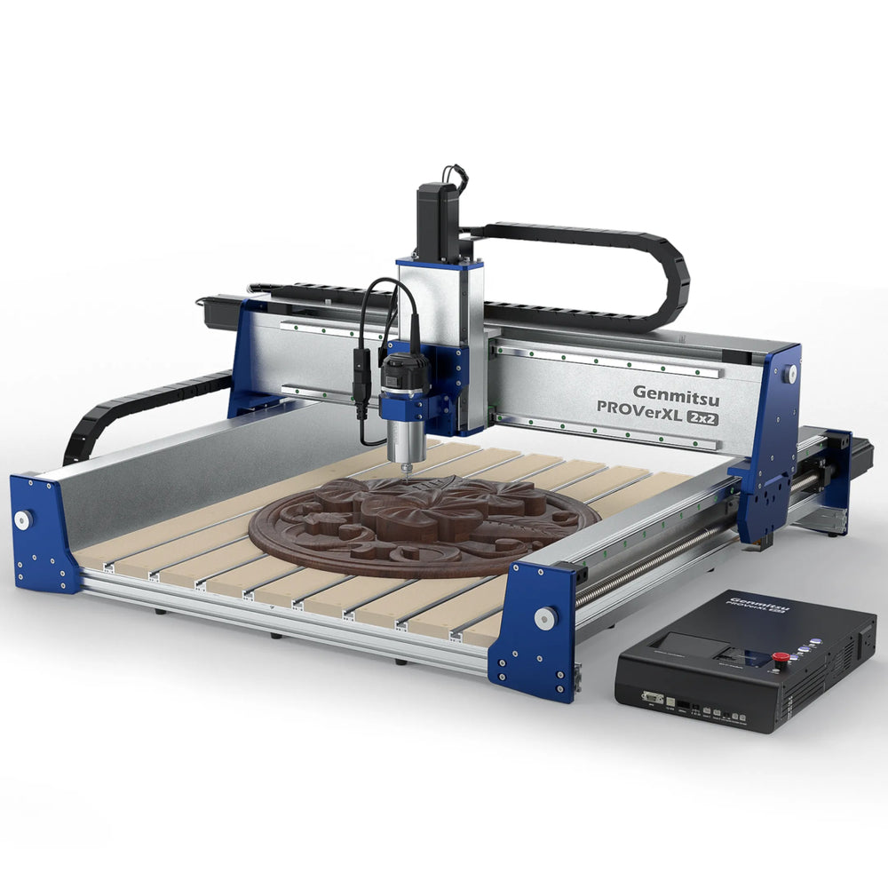 Genmitsu PROVerXL 2x2 CNC Router | 710W Spindle, Ball Screw Drive Genmitsu PROVerXL 2x2 CNC Router | 710W Spindle, Ball Screw Drive
