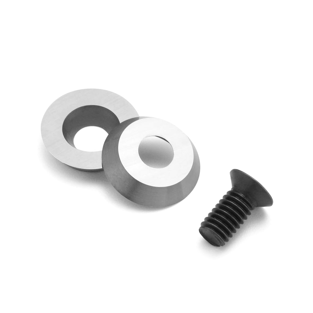 10pcs Tungsten Carbide Replacement Cutters, for Wood Turning Tools for