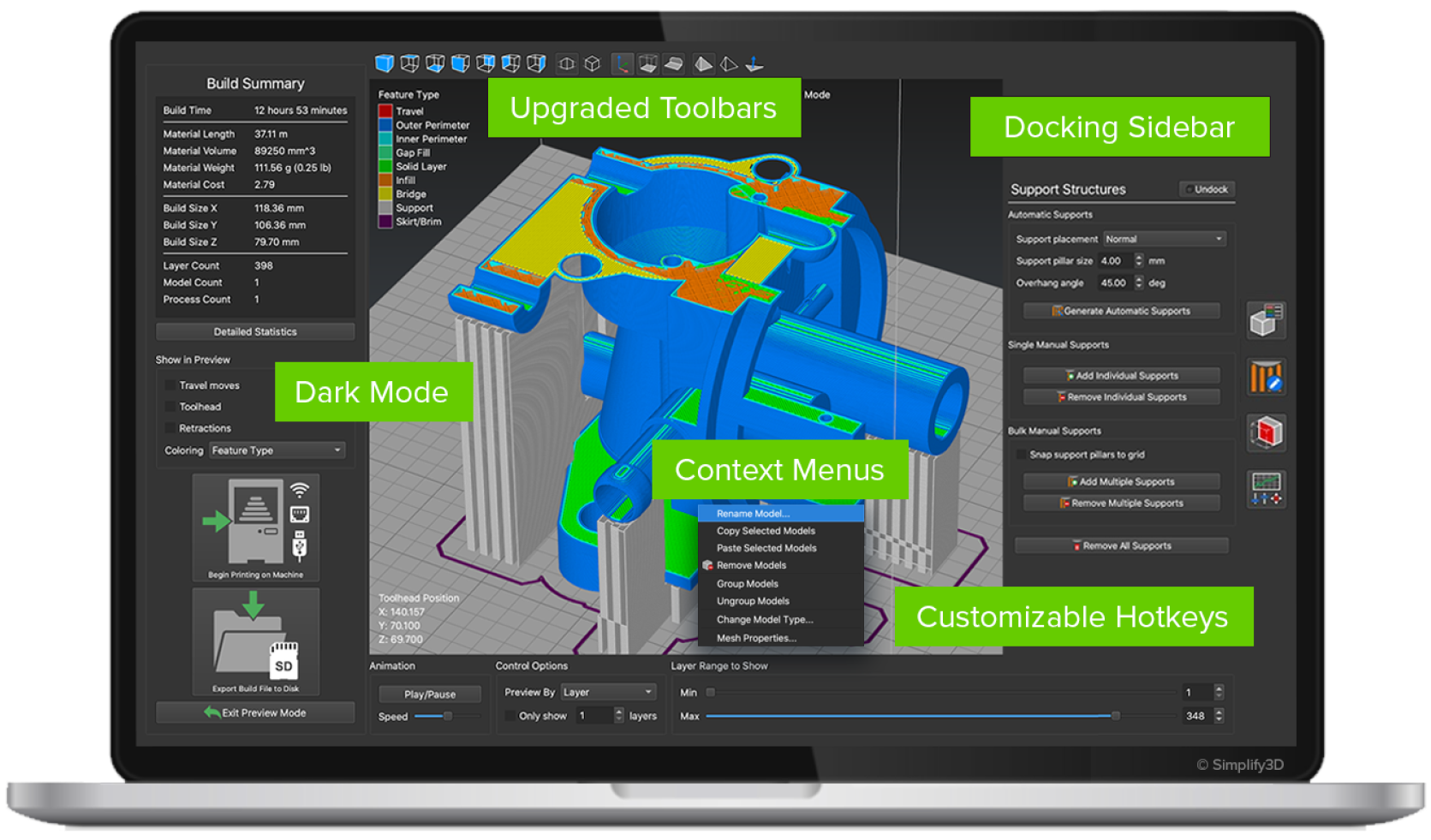 Simplify3D V5 Professional 3D Printing Software License Key – SainSmart.com
