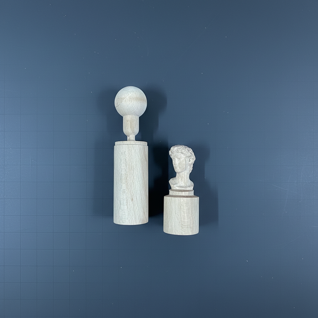 Cubiko 4th Axis CNC Rotary Attachment for Cylindrical Engraving and Milling