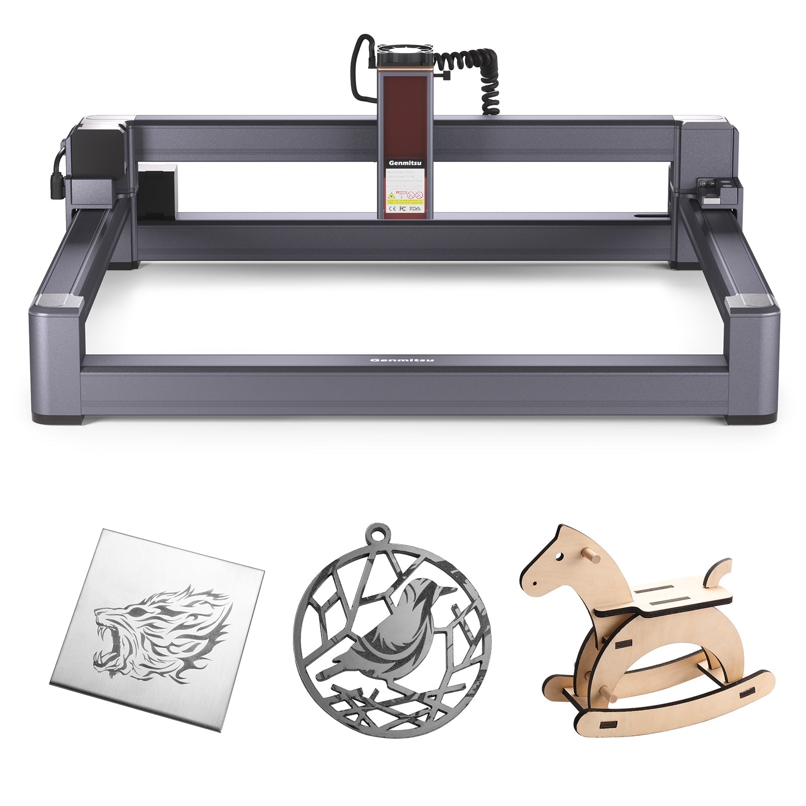 Genmitsu Jinsoku LC-40 Laser Engraver, 5.5W Wireless & GRBL