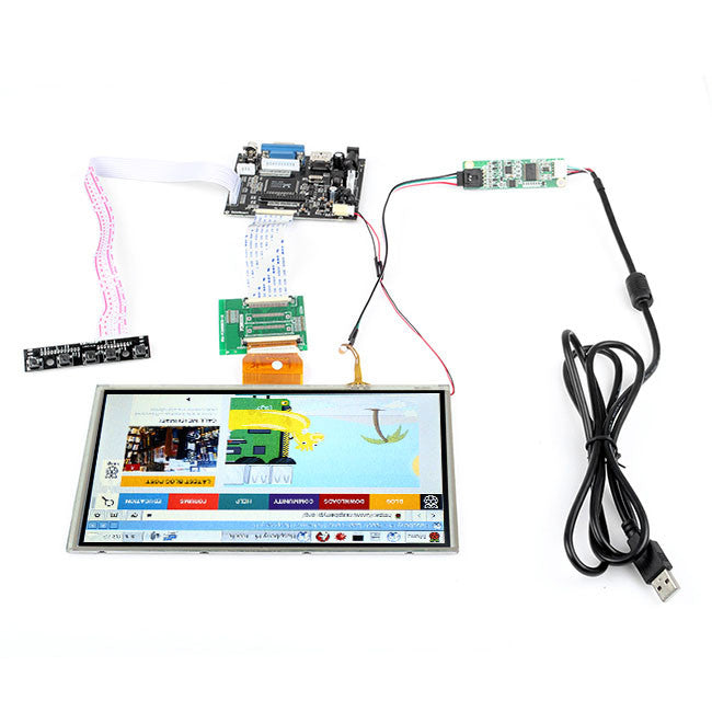 SainSmart HDMI/VGA Digital 9 Inch Touch Screen LCD+Driver Board - Thumbnail 4