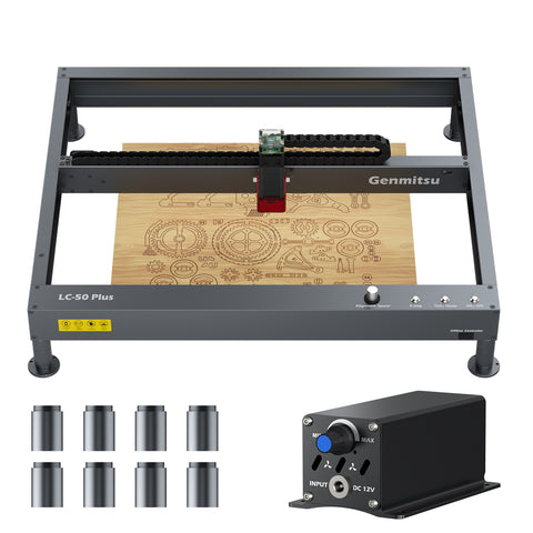 Jinsoku LC-50 Plus 10W Compressed FAC Laser Engraver Cutter