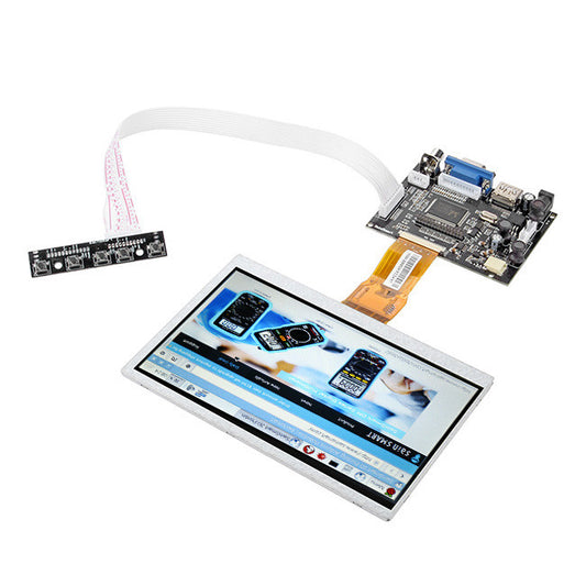 7" LCD Display AT070TN90 with HDMI VGA Controller Board for Raspberry Pi