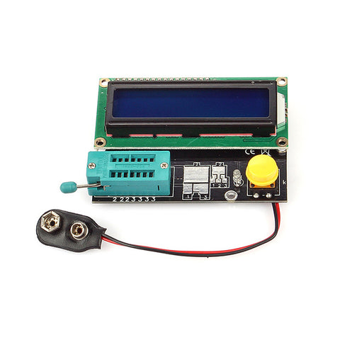 [Discontinued] SainSmart Transistor Tester Capacitor ESR Meter Inductance Resistor NPN/PNP Blue
