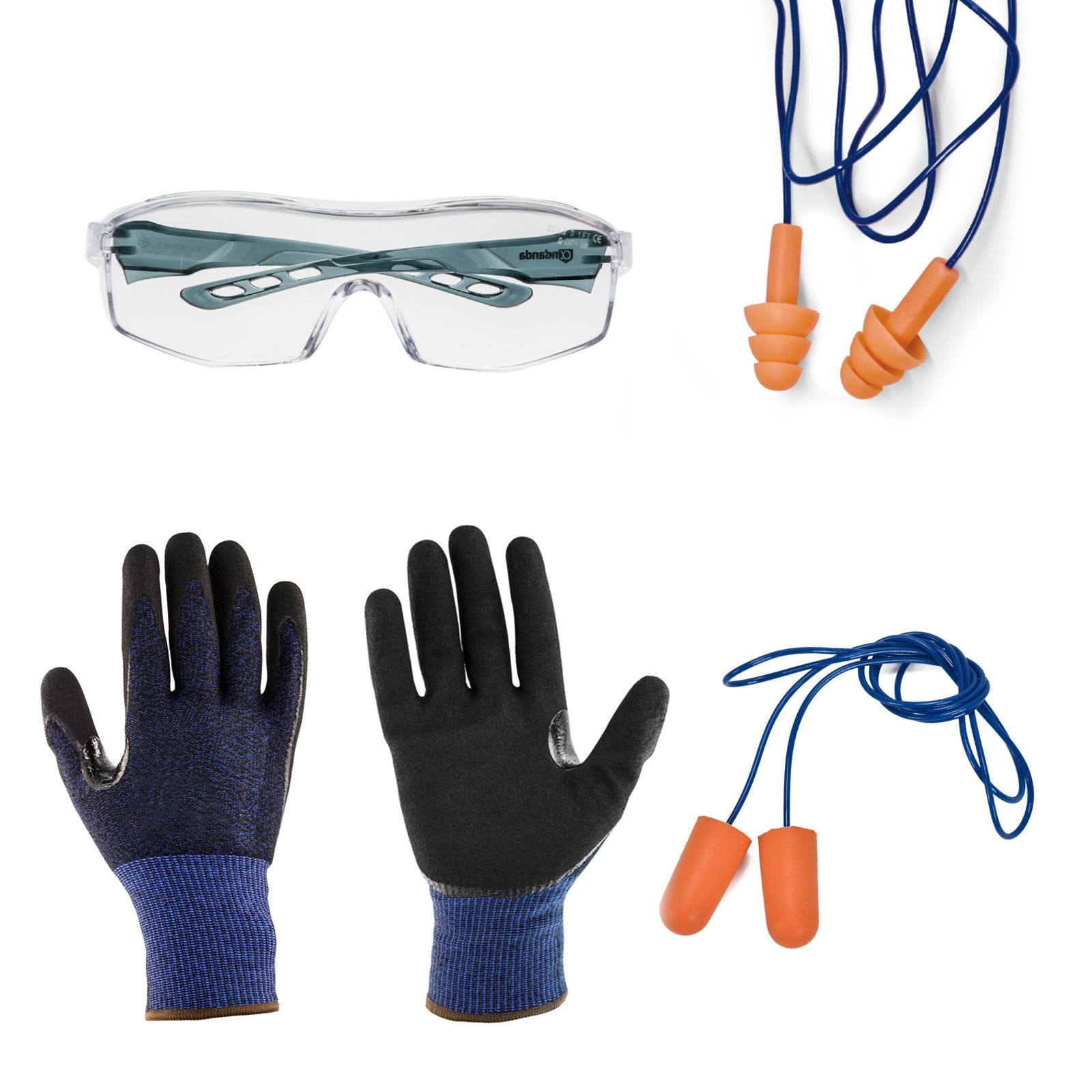 Genmitsu Safety Equipment Set, with Glasses, Gloves and Earplugs, for ...
