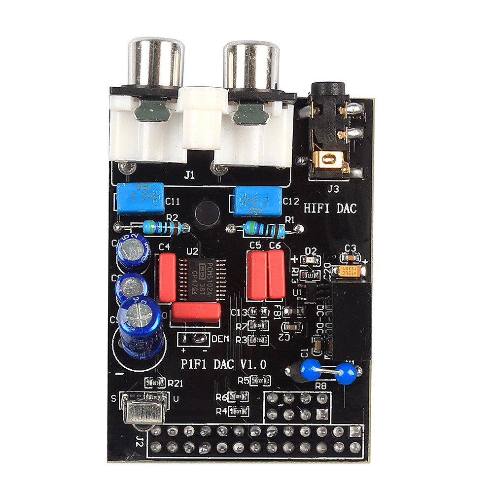 I2s Interface For Raspberry Pi SainSmart HIFI DAC Audio Sound Card Module I2S interface for Raspberry ...