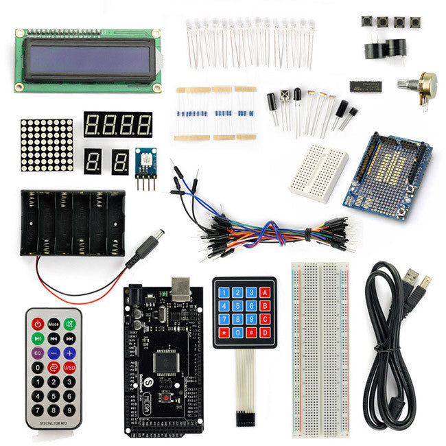 [Discontinued] SainSmart MEGA2560 R3+Keypad Kit With Basic Arduino Pro ...