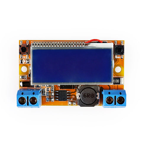 [Discontinued] DC-DC Adjustable Step Down Power Supply Module Voltage Current LCD Display with Case