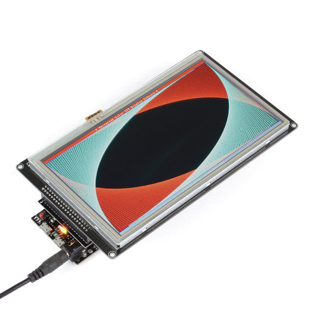 SainSmart MEGA2560 with 7 Inch TFT LCD Screen and Shield