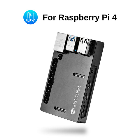 [Discontinued] SainSmart Aluminum Alloy Case for Raspberry Pi 4B