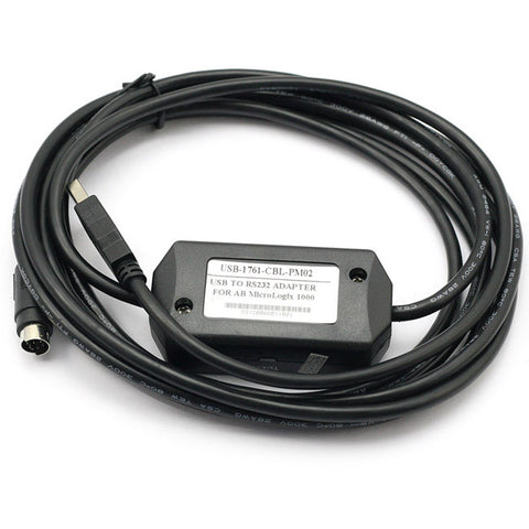 [Discontinued] USB to RS232 for Allen Bradley AB MicroLonix PLC, USB-1761-CBL-PM02