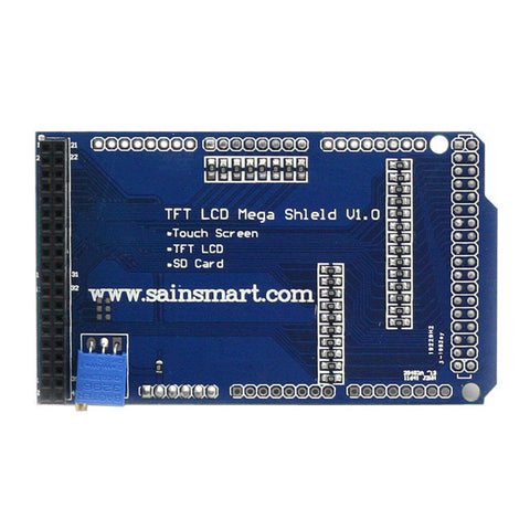 [Discontinued] TFT LCD Adjustable Shield for Arduino Mega2560