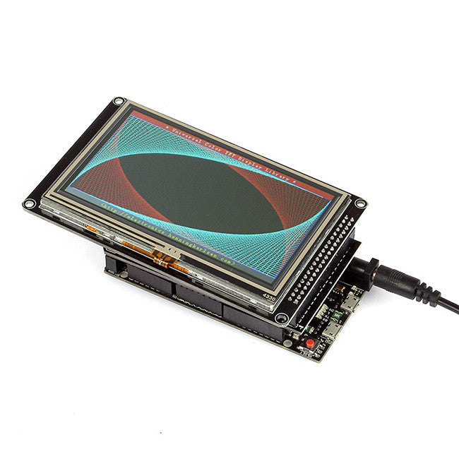 SainSmart Due + 7 Inch TFT LCD Screen SD Card Slot + TFT Shield