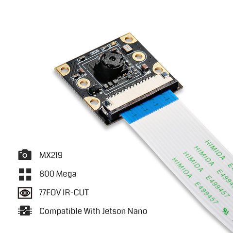 [Discontinued] SainSmart IMX219 Night Vision Camera Module for NVIDIA Jetson Nano Board| 8MP Sensor | 77 Degree Fov