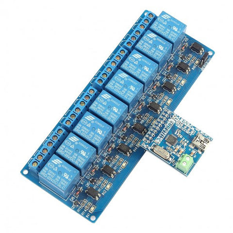 [Discontinued] SainSmart 8 Channel controller USB HID Programmable Control Relay Module Kit