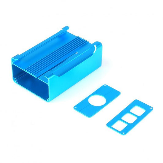 [Discontinued] SainSmart NEW High Quality Aluminum Alloy Protective Case for Raspberry Pi Model RPi B+ & RPi 2(Blue)