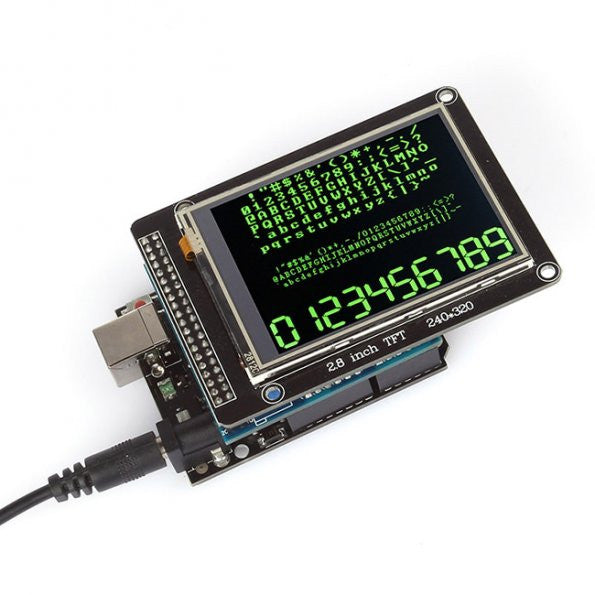 SainSmart UNO R3 + 2.8" TFT LCD Touch Screen + TFT LCD Shield Kit - Thumbnail 2