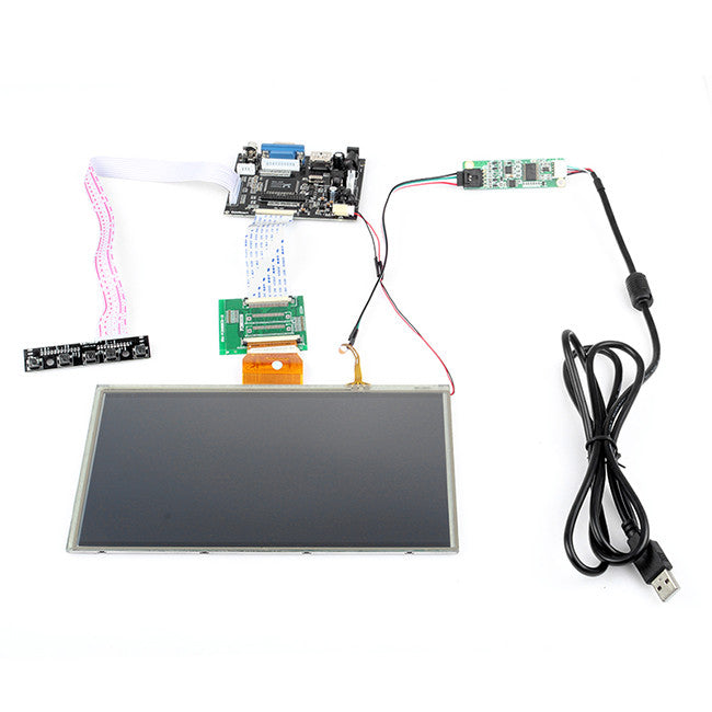SainSmart HDMI/VGA Digital 9 Inch Touch Screen LCD+Driver Board - Thumbnail 2