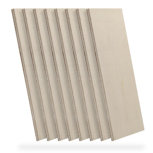 Genmitsu CNC Material Premium Plywood | 175 x 100 x 5mm | 8PCS