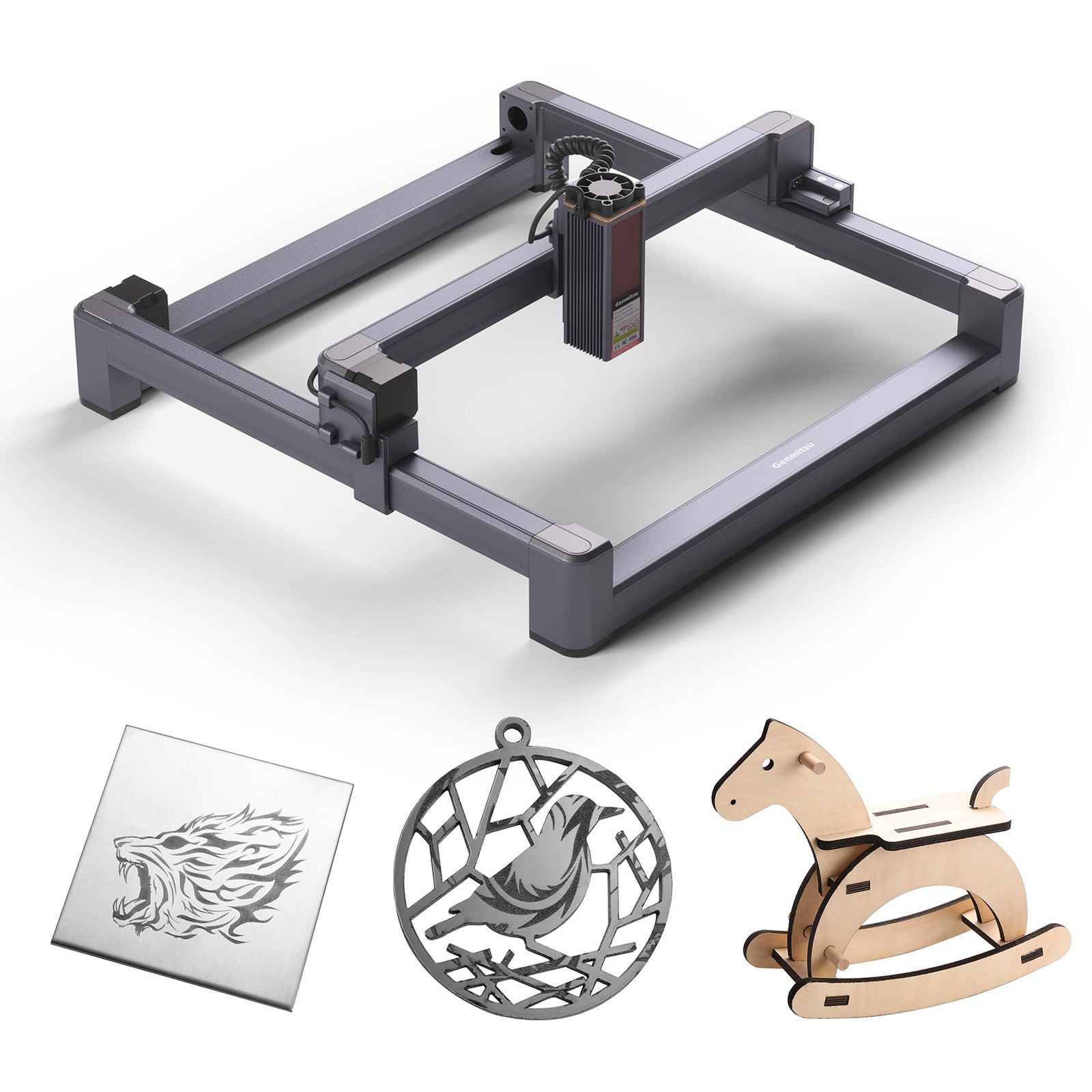 Genmitsu Jinsoku LC-40 Laser Engraver, 5.5W Wireless & GRBL