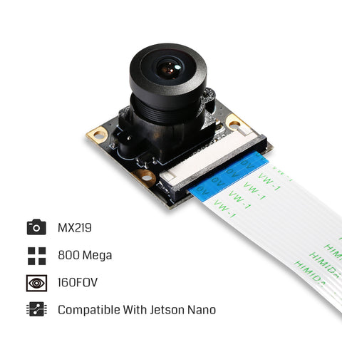 [Open Box] SainSmart IMX219 Camera Module for NVIDIA Jetson Nano Board | 8MP Sensor | 160 Degree FoV