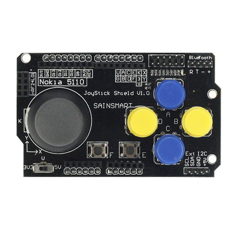 [Discontinued] SainSmart Joystick Shied Expansion Board for Arduino