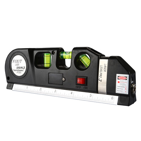[Discontinued] Multipurpose Laser Level laser measure Line 8ft+ Measure Tape Ruler Adjusted Standard and Metric Rulers