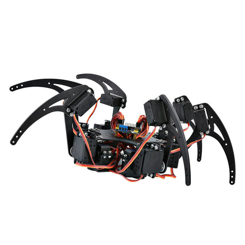 [Discontinued] SainSmart Hexapod 6 Legs Spider Robot with SR318 Servo Motor & Remote Control & Control Board