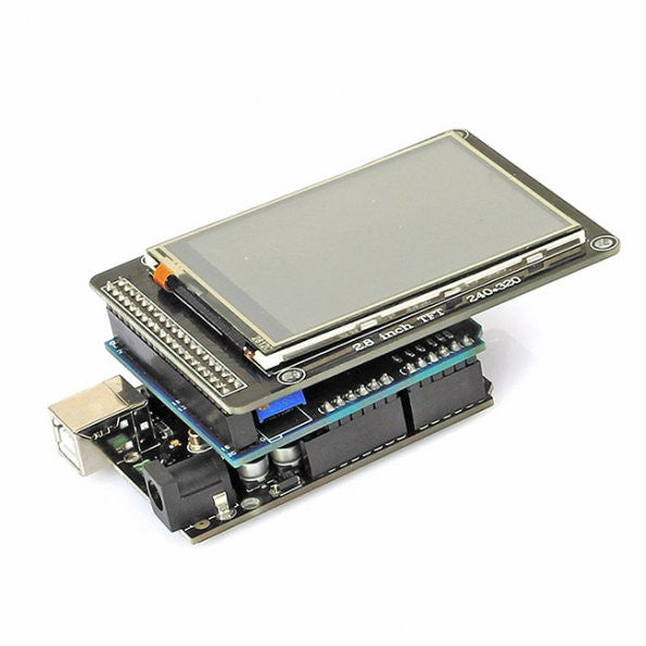 SainSmart UNO R3 + 2.8" TFT LCD Touch Screen + TFT LCD Shield Kit