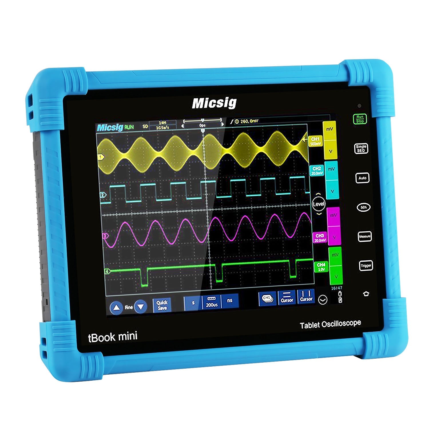Micsig TO1104 Oscilloscope | Tablet Storage Oscilloscope | 4 Micsig TO1104 Oscilloscope | Tablet Storage Oscilloscope | 4