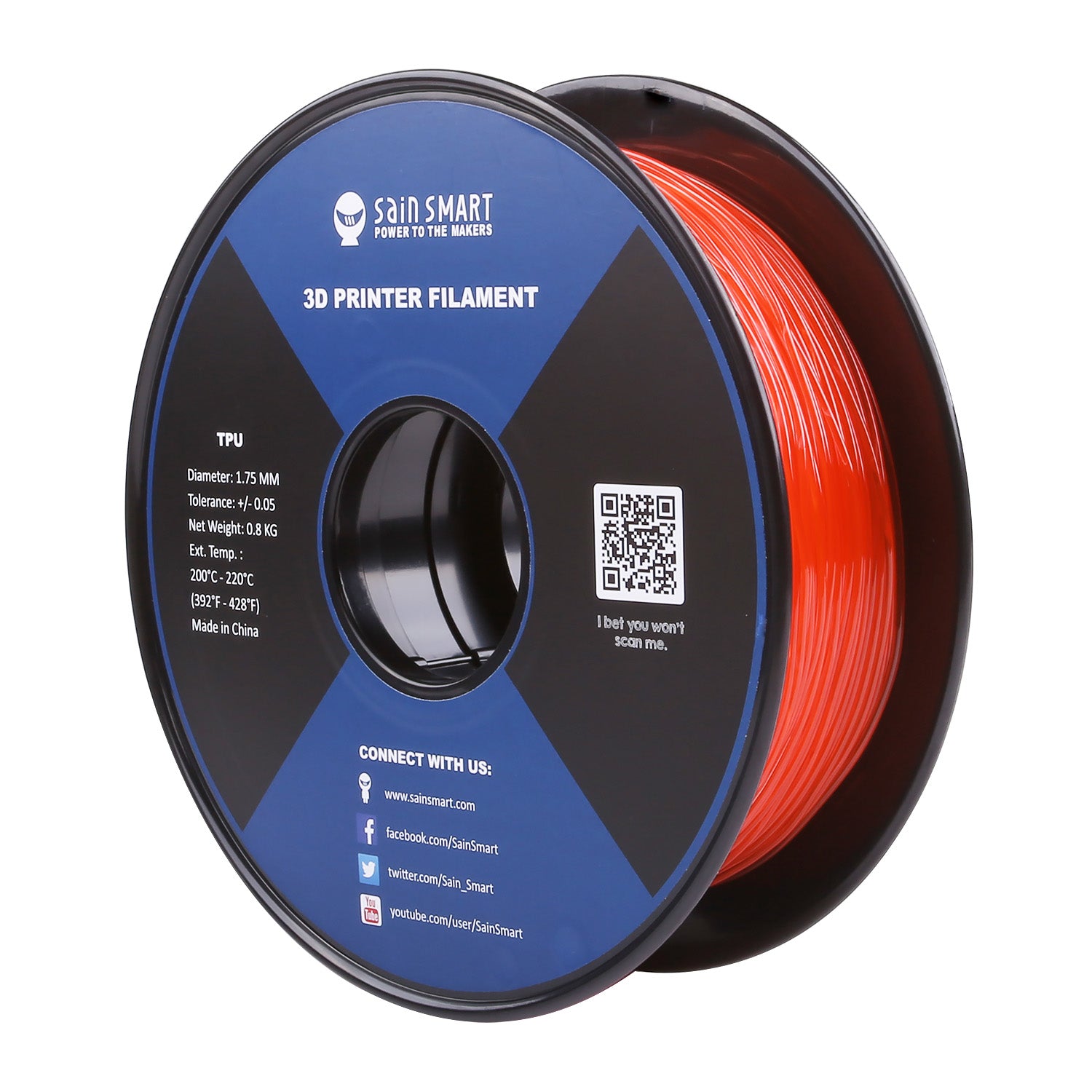 Living Coral, Flexible TPU Filament - Thumbnail 3