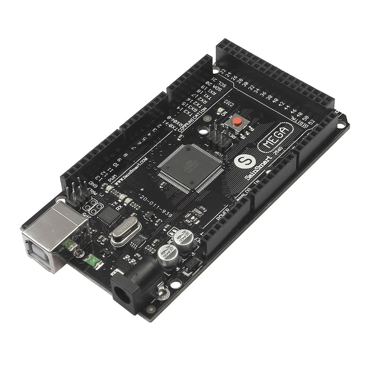 Mega 2560 R3 ATmega2560-16AU, Arduino Compatible – SainSmart.com