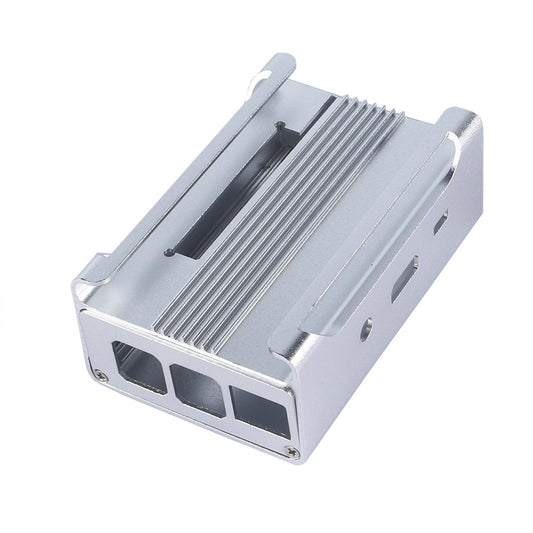 [Discontinued] Pi2/Pi3 Aluminum Alloy Case with Cooling Fan - White