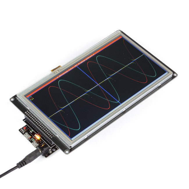 SainSmart MEGA2560 with 7 Inch TFT LCD Screen and Shield - Thumbnail 2