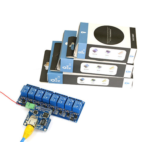 [Discontinued] iMatic RJ45 TCP/IP Remote Control Board with 8-Ch Relay