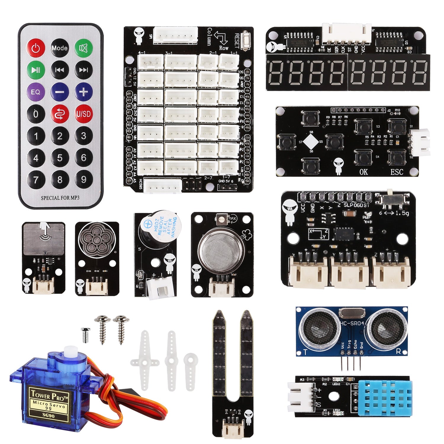 Plug and Play Sensor Module Kit (40 in 1)
