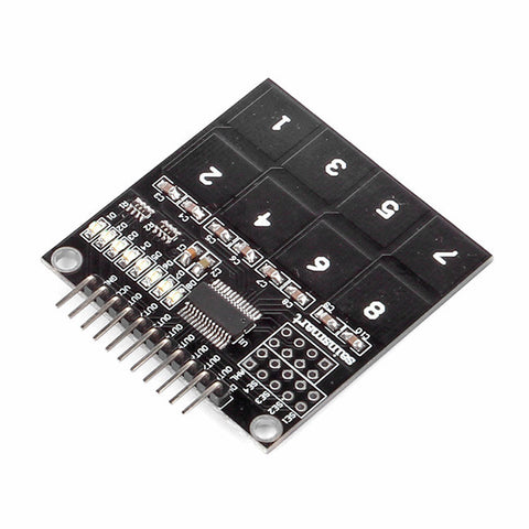 [Discontinued] SainSmart 8 Channel Capacitive Touch Switch Digital Touch Sensor