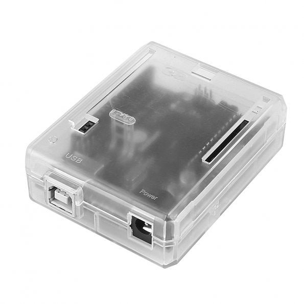 SainSmart Uno R3 Enclosure Case Box Black Plastic for Arduino ...