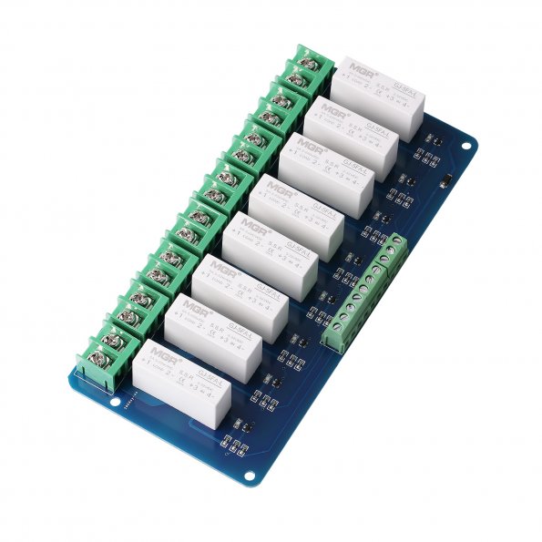 [Discontinued] 8-CH SSR 5A DC-DC 5V-220V Solid State Relay – SainSmart.com