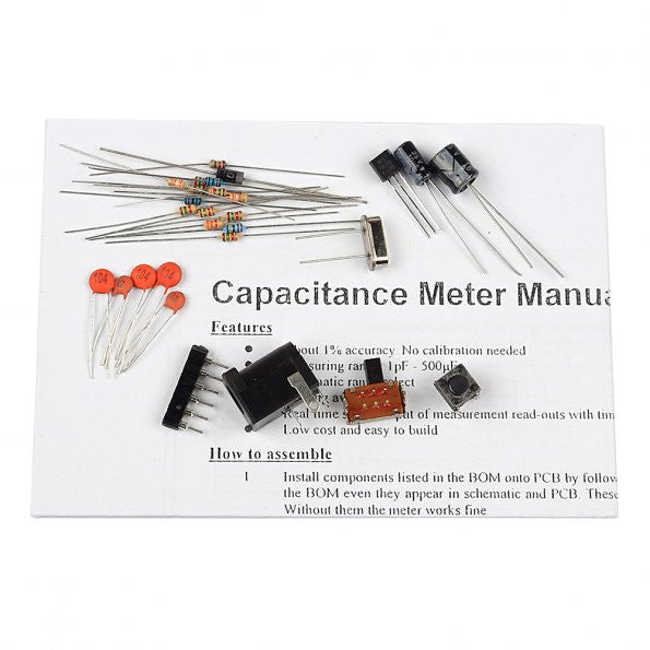 Capacitance Meter Kit,DIY Low-Cost AVR Evaluation Tool – SainSmart.com
