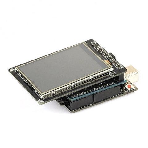 [Discontinued] SainSmart UNO R3 + 2.8" TFT LCD Touch Screen + TFT LCD Shield Kit for Arduino